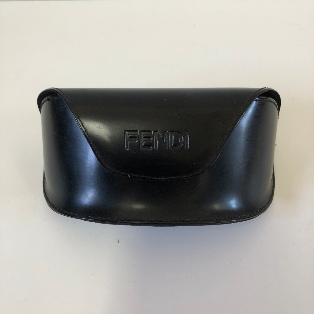 Fendi Oversized Black Soft Sunglasses Glass Case